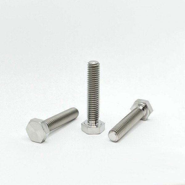 Titanový šroub M6x30 mm | Grade 5 | DIN 933 | s šestihrannou hlavou (1)