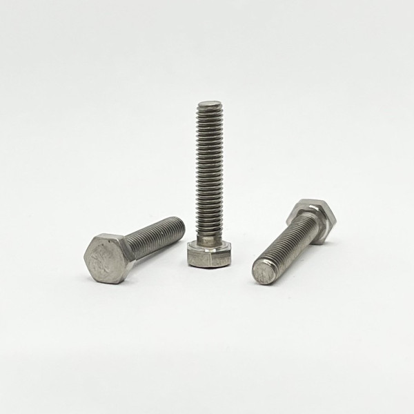 Titanový šroub M5x20 mm | Grade 2 | DIN 933 | s šestihrannou hlavou (1)