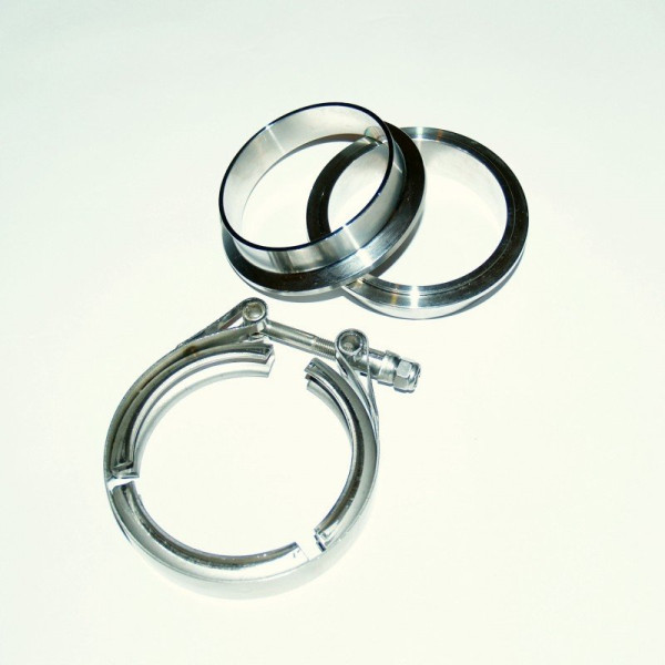 V-Band spona + příruby 57 mm (2,25") (1)