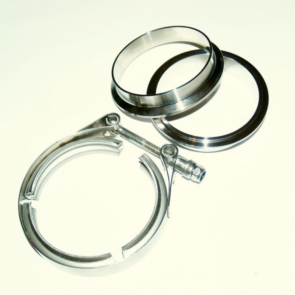 V-Band spona + příruby 76 mm (3") (1)