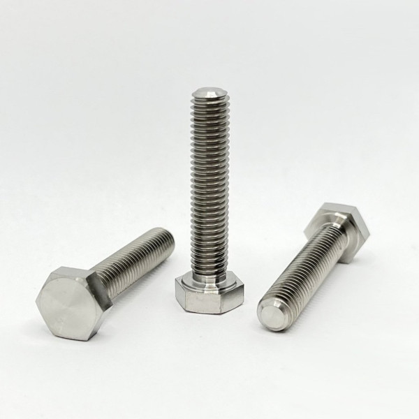 Titanový šroub M8x40 mm | Grade 5 | DIN 933 | s šestihrannou hlavou (1)