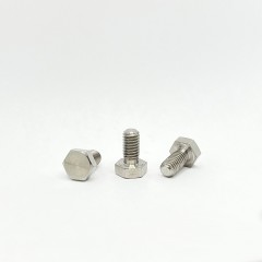 Titanový šroub M6x12 mm | Grade 5 | DIN 933 | s šestihrannou hlavou