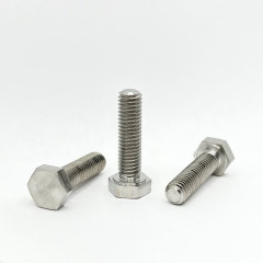 Titanový šroub M8x35 mm | Grade 2 | DIN 933 | s šestihrannou hlavou