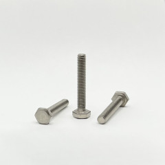 Titanový šroub M4x25 mm | Grade 2 | DIN 933 | s šestihrannou hlavou